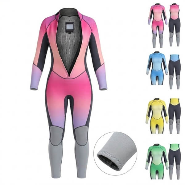 Women's Full-Length Surfing Wetsuit
